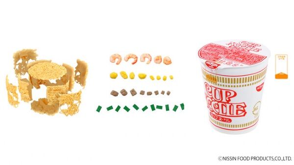 noodle cup model kit