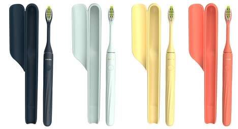 Travel-Ready Microvibration Toothbrushes