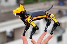 Palm-Sized Robotic Dogs