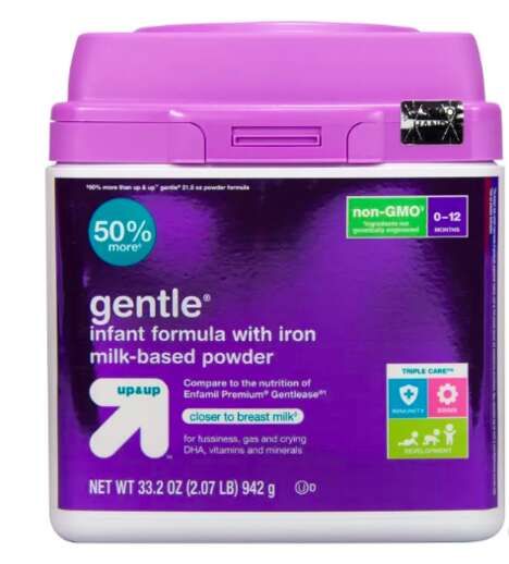 Gentle Non-GMO Baby Formulas