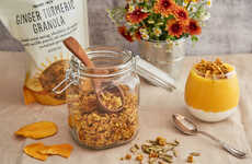 Warming Turmeric-Infused Granolas