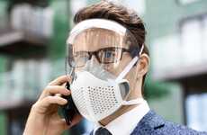 Pleated Filter Face Masks