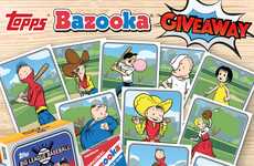 Gum-Branded Baseball Giveaways