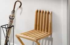 Wall-Mounted Small Space Seats