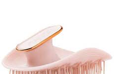 Gentle Powder Pink Hairbrushes