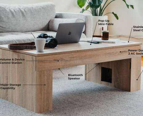 Trend maing image: Tech-Equipped WFH Coffee Tables