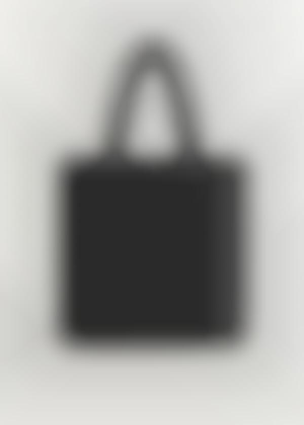 mango strap shopper bag