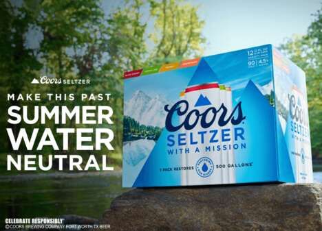 River-Restoring Beer-Branded Seltzers