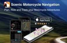 Scenic Motorcycle Navigation Apps