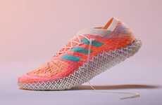 Futuristic Weaved Running Sneakers