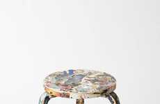 Artful Simplistic Custom Stools