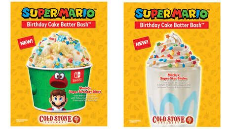 Video Game-Themed Frozen Treats