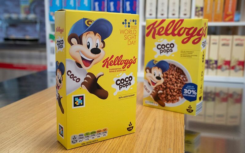 Sight Loss-Friendly Cereal Packaging