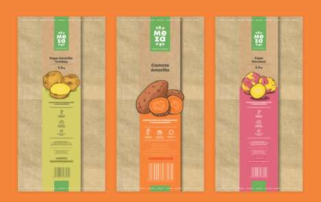 Playful Produce Packaging Designs