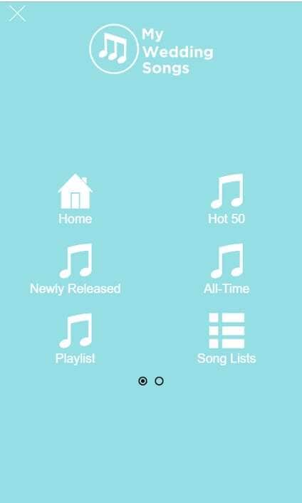 Curated Wedding Song Apps