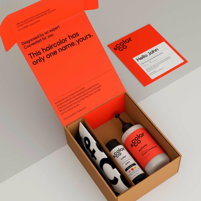Custom Men's Haircoloring Kits
