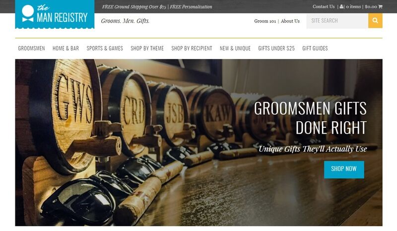 Custom Groomsmen Gift Shops
