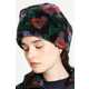 Dark Floral Patterned Fashion Image 3