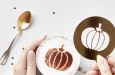 Festive Coffee Stencils