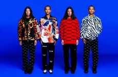 Psychedelic Patterned Bright Streetwear