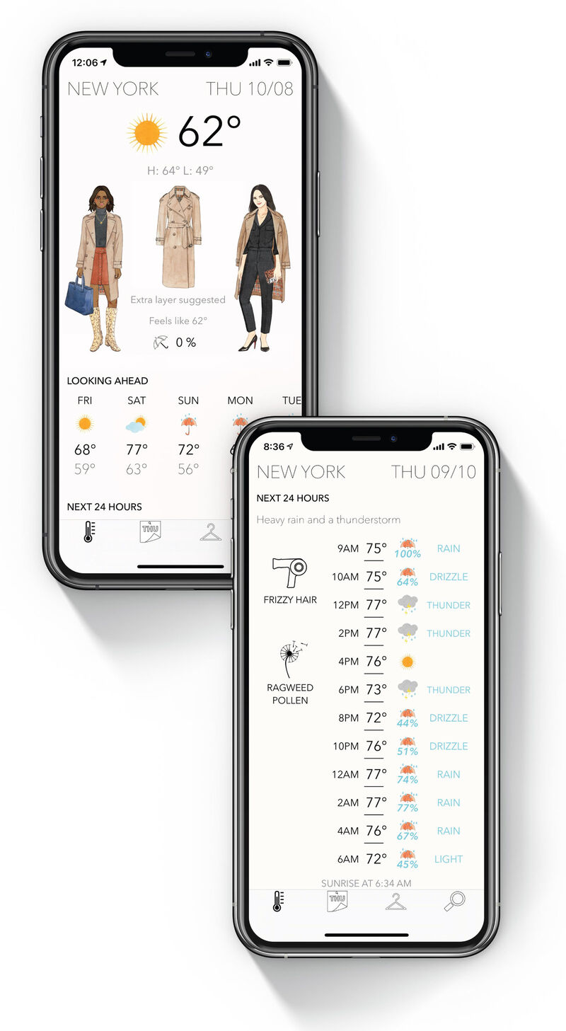 Fashion-Focused Weather Apps