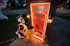Robotic Halloween Doors