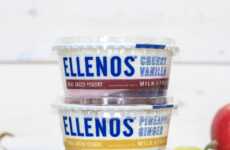 Healthy Fruit Puree Yogurt
