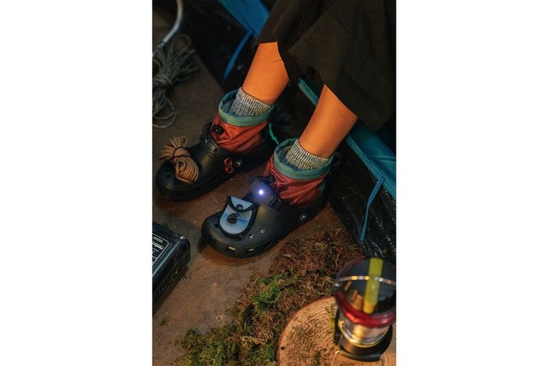 Utility-Focused Outerwear Clogs
