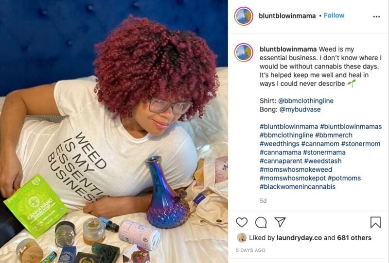 Cannabis-Normalizing Social Accounts