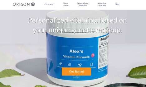 Custom-Blended Daily Vitamins