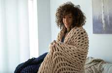 Oversized Knit Weighted Blankets