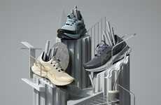 Futuristic Performance Running Shoes