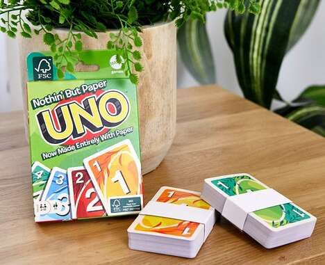 Recyclable Paper Card Games