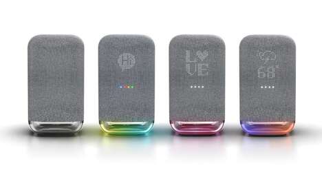Customizable LED Smart Speakers