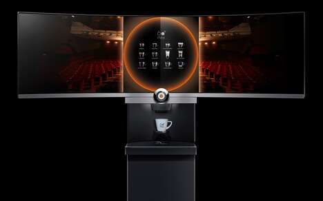 Experiential Coffee Machine Launches