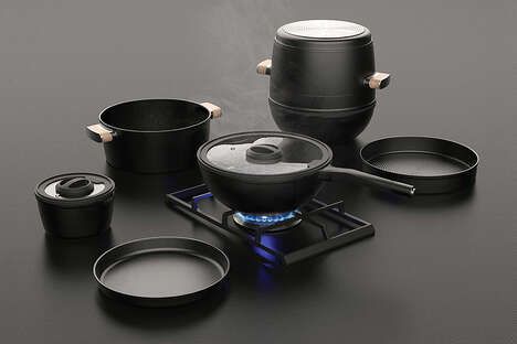 Stacking All-in-One Cookware Sets