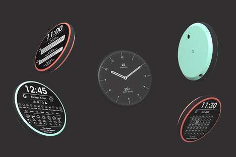 Digital Productivity Wall Clocks