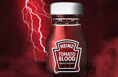 Spooky Rebranded Condiments