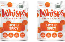 Spicy Cheese Crisp Snacks