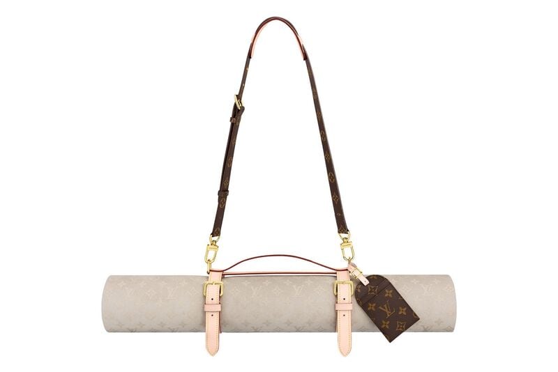 Designer Monogrammed Yoga Mats