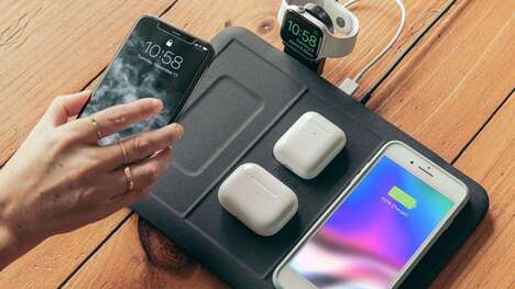Wireless Quad-Device Chargers
