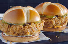 Hand-Breaded Chicken Sandwiches