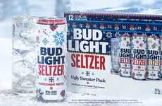 Ugly Sweater-Themed Seltzers