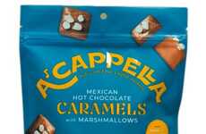 Hot Chocolate-Inspired Caramels