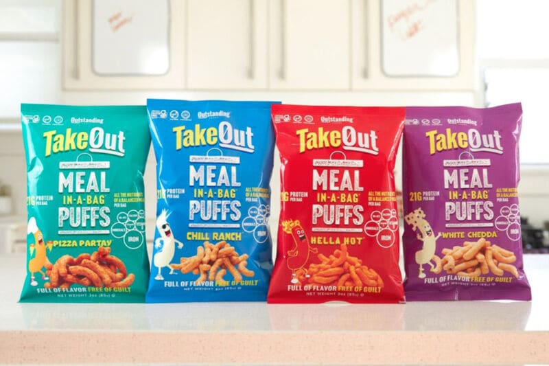 Meal Replacement Snack Puffs