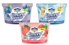 Berry-Infused Non-Dairy Yogurts