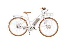 Sleek White eBikes