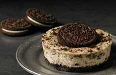 Creamy Oreo Cookie Cheesecakes