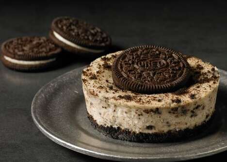 Creamy Oreo Cookie Cheesecakes
