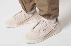 Edgy Suede Tennis Shoes